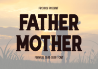 Father Mother Font - Featured Image