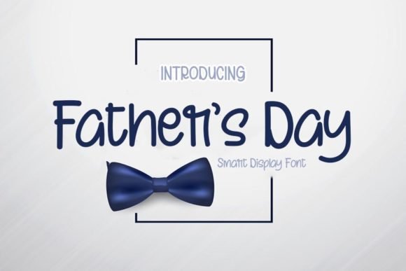Father's Day Font - Featured Image