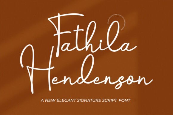 Fathila Henderson Font - Featured Image