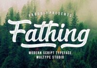Fathing Font - Featured Image