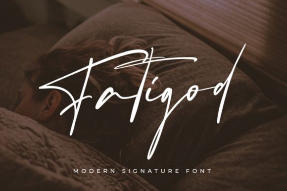 Fatigod Font - Featured Image