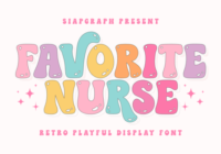 Favorite Nurse Font - Featured Image