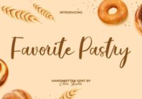 Favorite Pastry Font - Featured Image