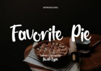 Favorite Pie Font - Featured Image