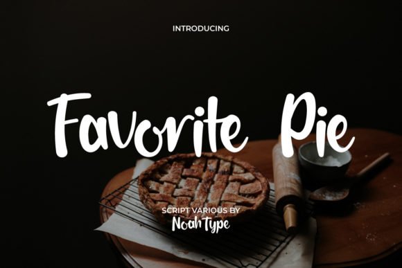 Favorite Pie Font - Featured Image