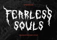 Fearless Souls Font - Featured Image