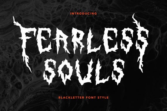 Fearless Souls Font - Featured Image