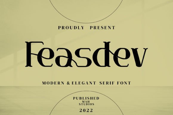 Feasdev Font - Featured Image