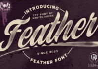 Feather Font - Featured Image