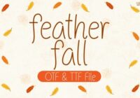 Featherfall Font - Featured Image