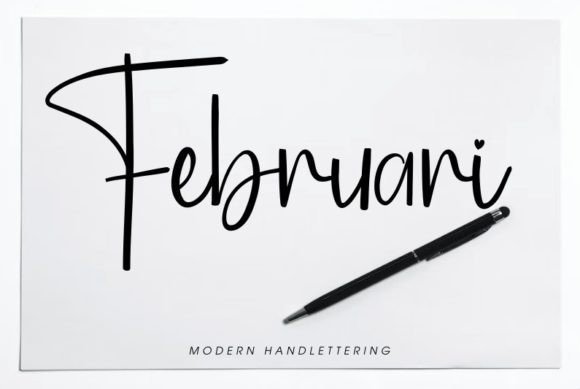 Februari Font - Featured Image