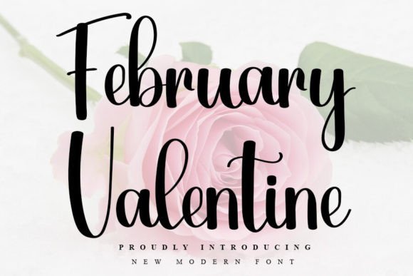 February Valentine Font - Featured Image
