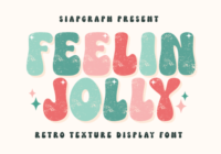 Feelin Jolly Font - Featured Image