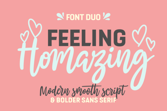 Feeling Homazing Font - Featured Image