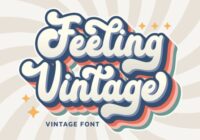 Felling Vintage Font - Featured Image