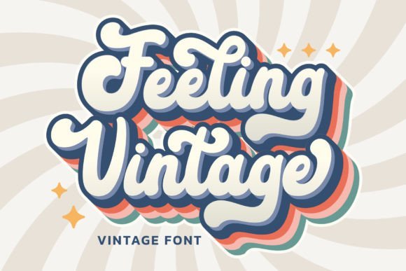 Felling Vintage Font - Featured Image