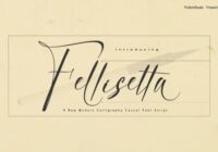 Fellisetta Font - Featured Image
