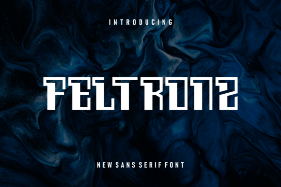 Feltronz Font - Featured Image