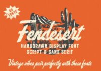 Fendesert Font - Featured Image