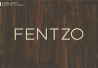 Fentzo Font - Featured Image