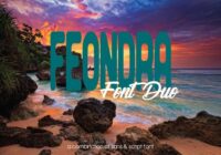 Feondra Duo Font - Featured Image