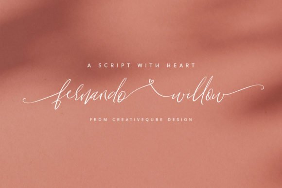 Fernando Willow Font - Featured Image