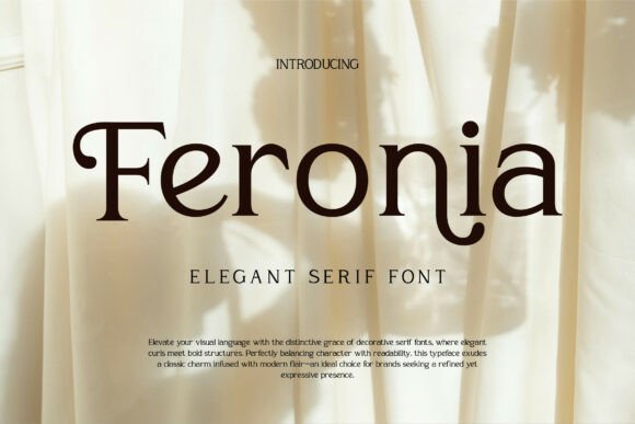 Feronia Font - Featured Image