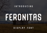 Feronitas Font - Featured Image