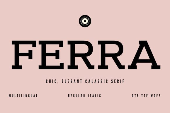 Ferra Font - Featured Image