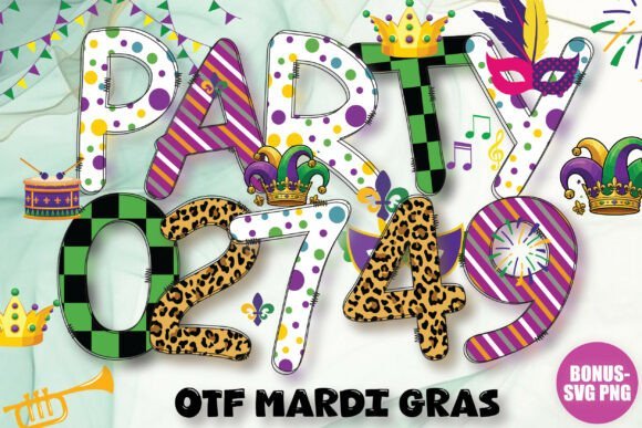 Festive Carnival Pack Font - Featured Image