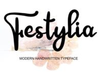 Festylia Font - Featured Image