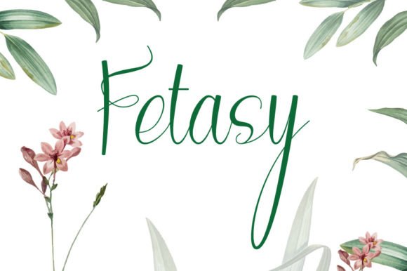 Fetasy Font - Featured Image