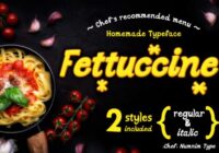 Fettuccine Font - Featured Image
