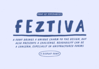 Feztiva Font - Featured Image
