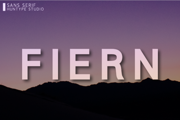 Fiern Font - Featured Image