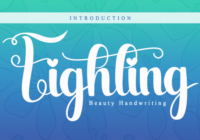 Fighting Font - Featured Image