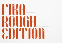 Fika Rough Font - Featured Image