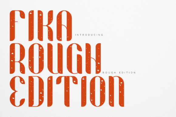 Fika Rough Font - Featured Image