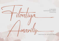 Filontiya Amarilis Font - Featured Image