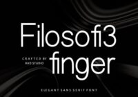 Filosofi3 Finger Font - Featured Image