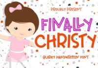 Finally Christy Font - Featured Image