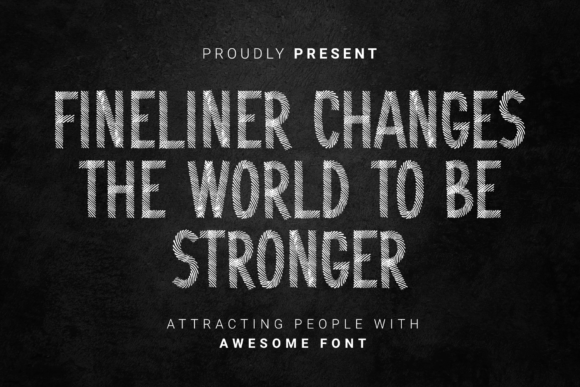 Fineliner Changes the World Font - Featured Image