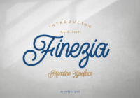 Finezia Font - Featured Image