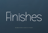 Finishes Font - Featured Image