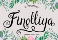 Finolliya Font - Featured Image