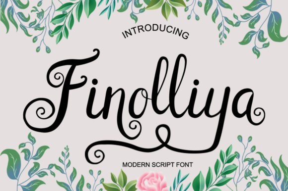 Finolliya Font - Featured Image