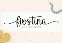 Fiostina Font - Featured Image