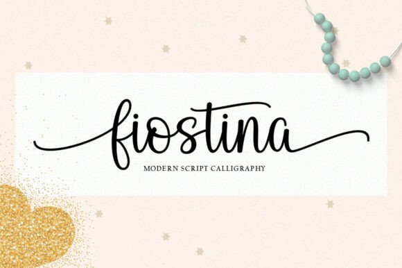 Fiostina Font - Featured Image