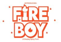 Fire Boy Font - Featured Image
