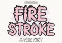 Firestroke Font - Featured Image